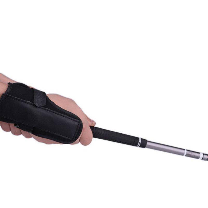 

Golf Wristband Swing Posture Corrector Arm Fixed Holder Protector Training Practice Correction Accessories Supplies, Black