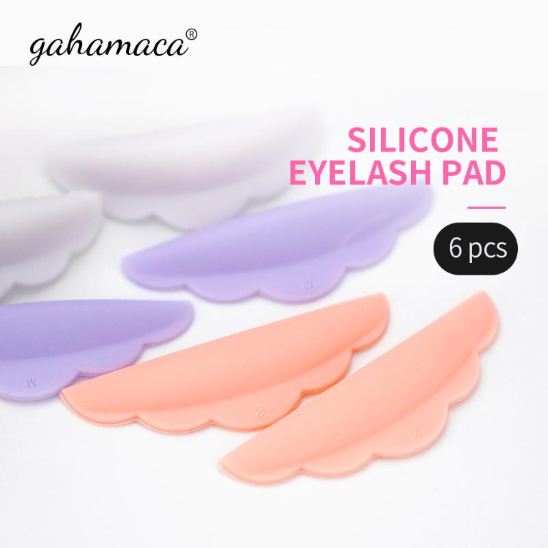 

3 Pairs Reuseable Silicone Eyelash Perm Pad Recycling Lashes Rods Shield Lifting 3D Eyelash Curler Accessories Applicator Tools