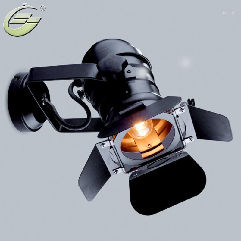

Vintage Mini Wall Lamp Base E26/E27 Industrial Light Retro Lamp Adjustable 4 Leaf for Coffee Bar Lights Lighting Fixture1