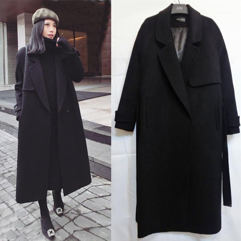 

Women's Wool & Blends Yaapeet Winter Coat Women Coats Casual Outwear Overcoat Clothing Jackets Windbreaker Black11, Black