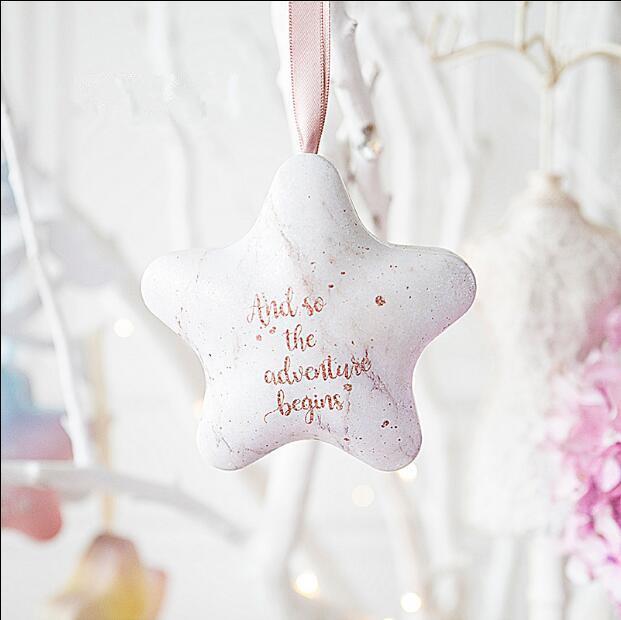 

Free shipping Wishing star shape bridal shower party favor boxes , AN1021
