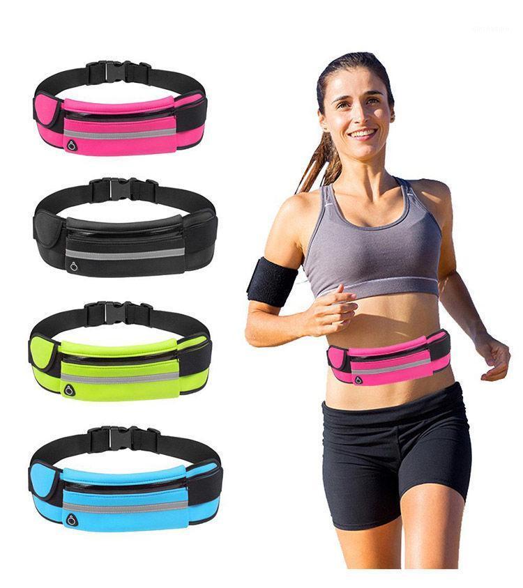 

Unisex Adjustable Waist Bag Running Waist Bag Sports Portable Gym Hold Water Cycling Phone Waterproof Women Running Belt1, Basic
