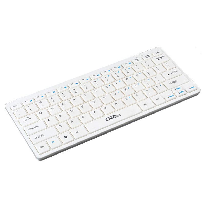 

Ultra Thin 2.4G Wireless Keyboard Mouse Combo Set With USB Receiver 78 Key for Laptop PC Computer TV