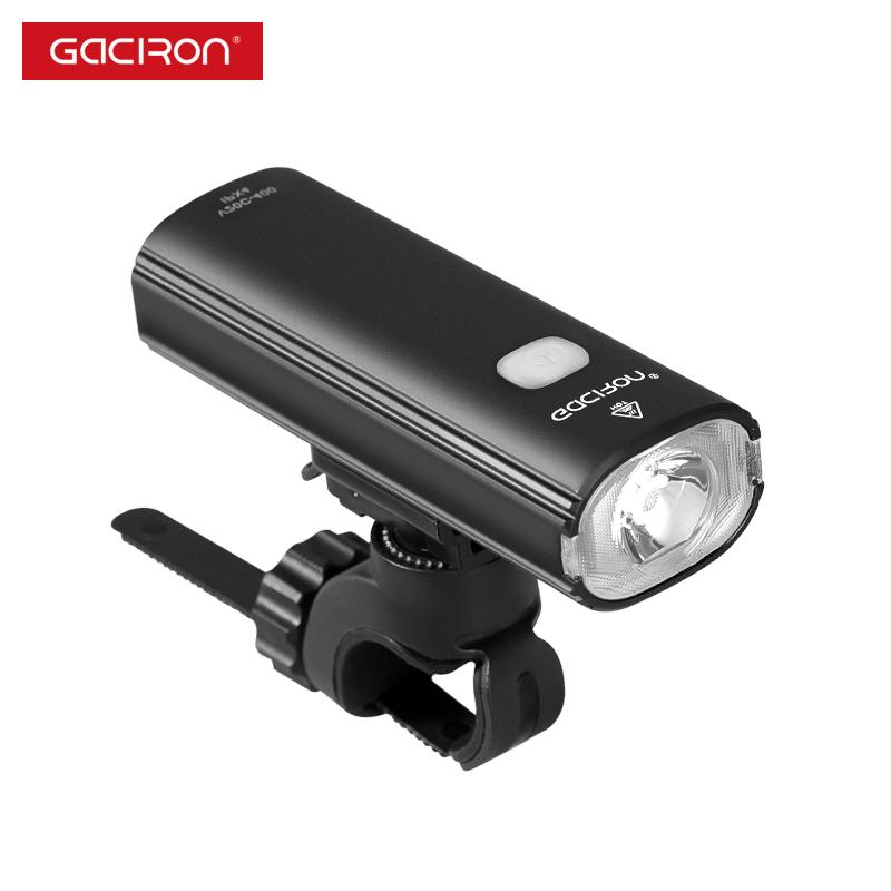 

GACIRON V20C-400LM Bike Light Headlight Bicycle Handlebar Front Lamp MTB Rode Cycling USB Rechargeable Safety Riding