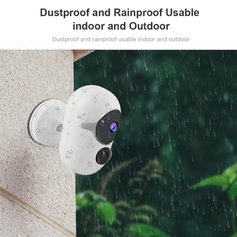 

HD Outdoor WIFI Security Camera Solor-power Wireless Camera Intelligent High-definition Infrared Night Vision Device Camcorders, Single camera