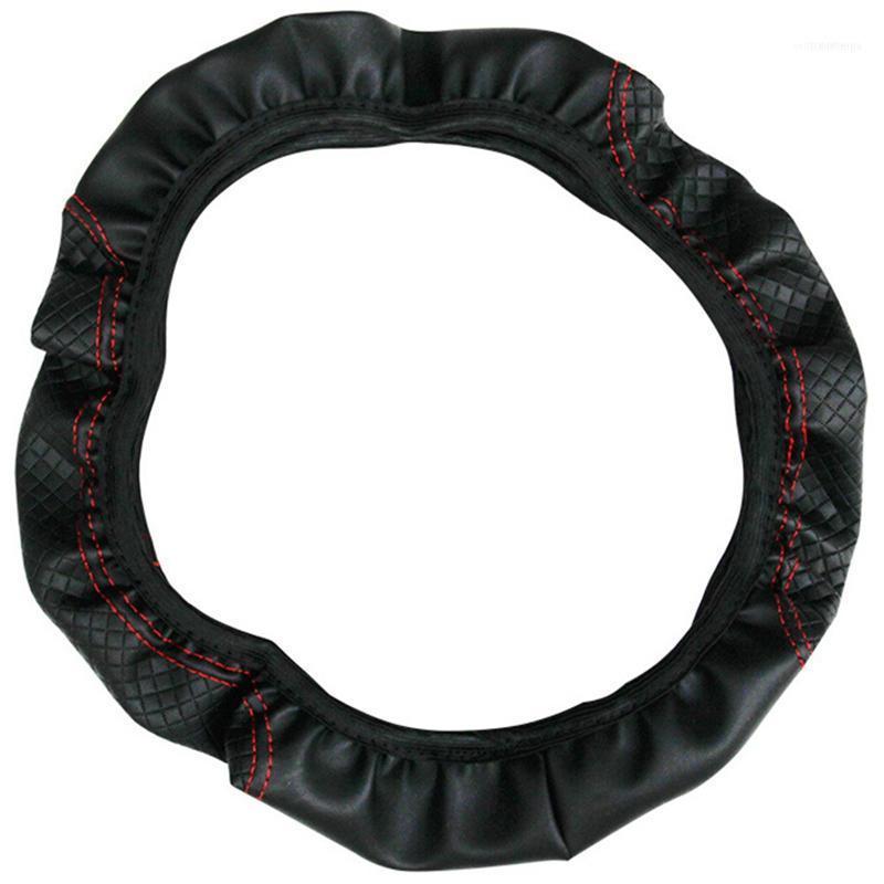 

Skidproof Durable Car Steering Wheel Cover Fabric Handmade Auto Covers Fit For Most Cars Breathability1