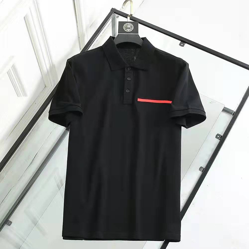 

Mens polo Top Tee Short sleeve T-Shirts designer polos Loose Tees Fashion casual Cotton breathable t shirt luxe man Tops plain t shirts for men, White