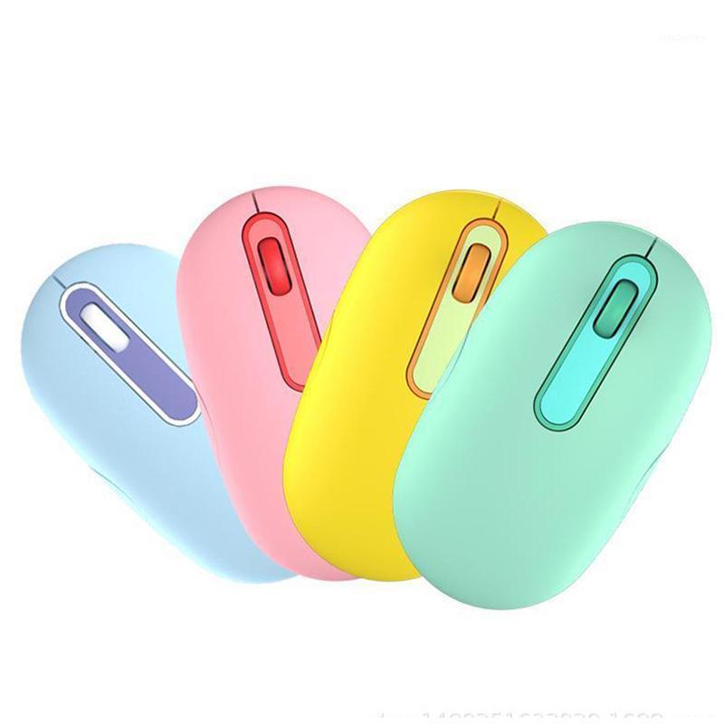 

Jelly Comb Candy Color 2.4G Wireless Mouse Rechargeable Silent Mice for Laptop Desktop Noiseless Click Mini Portable Mouse1