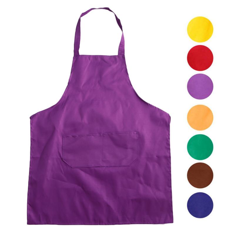 

1 pc 8 Colors Apron With Pocket For Chefs Butcher Kitchen Cooking Craft Baking 2021 Newest High Quality Cleaning Household