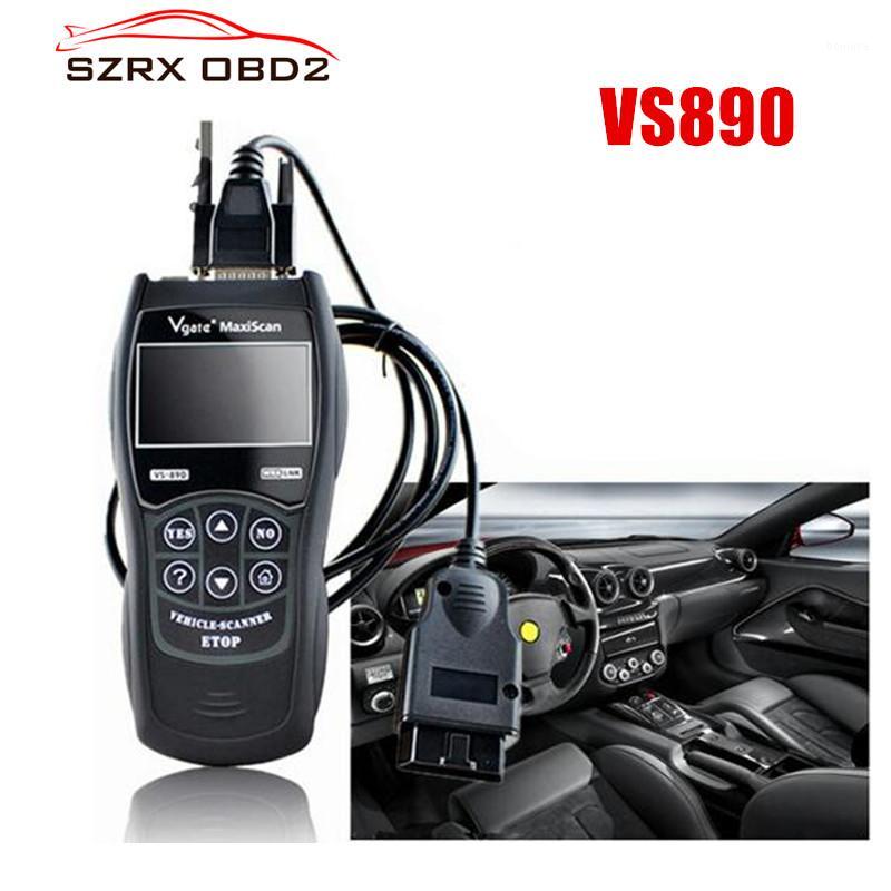 

Best price VS890 OBD2 Code Reader Universal VGATE VS890 OBD2 Scanner Multi-language Car Diagnostic Tool Vgate MaxiScan1