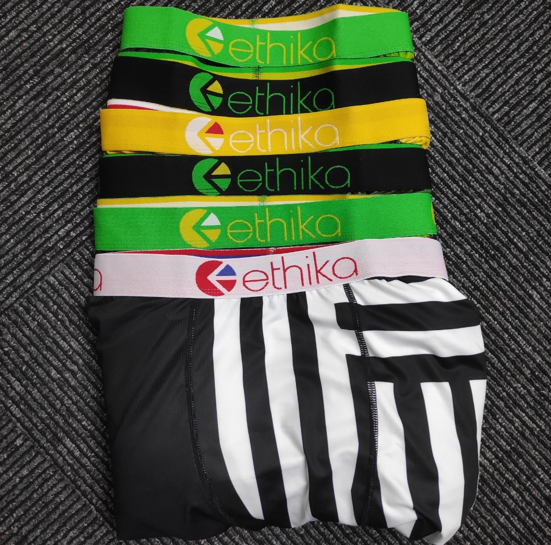 

2021 Ethika men' boxer underwear random style Ethika sport hip hop Street quick dry promotion quick delivery 002