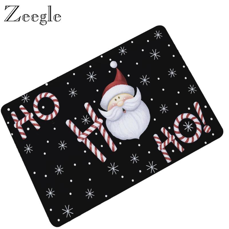 

Cushion/Decorative Pillow Zeegle Christmas Floor Mat For Home Decor Anti Slip Bathroom Shower Doormat Waterproof Entrance Hallway Carpet, Coz