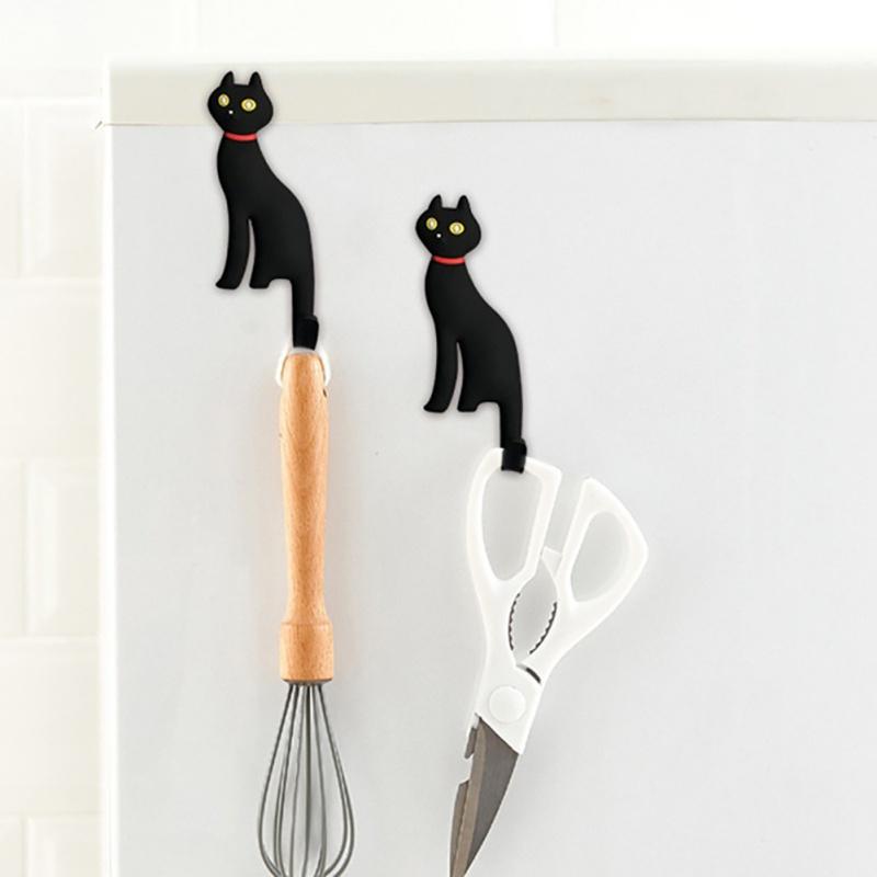 

Cat Refrigerator Magnet Hook Super Strong Magnetic Hanger Hook Microwave Oven Kitchen Magnet