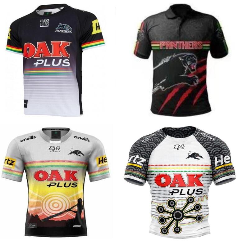 

2021 Penrith Panthers Indigenous Rugby Jerseys 21 22 Home Jersey National League Australia MEN shirts, Black;gray