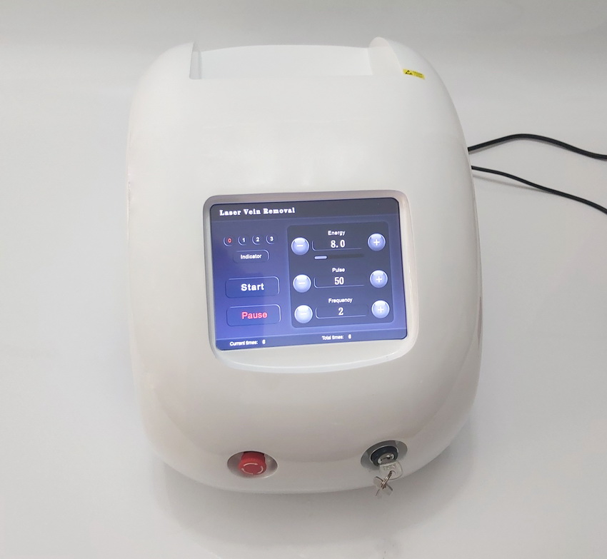 

Professional 980nm Diode Laser Spots Vascular Veins Removal Machine 980nm Laser Spot Veins Vascular Redness Removal