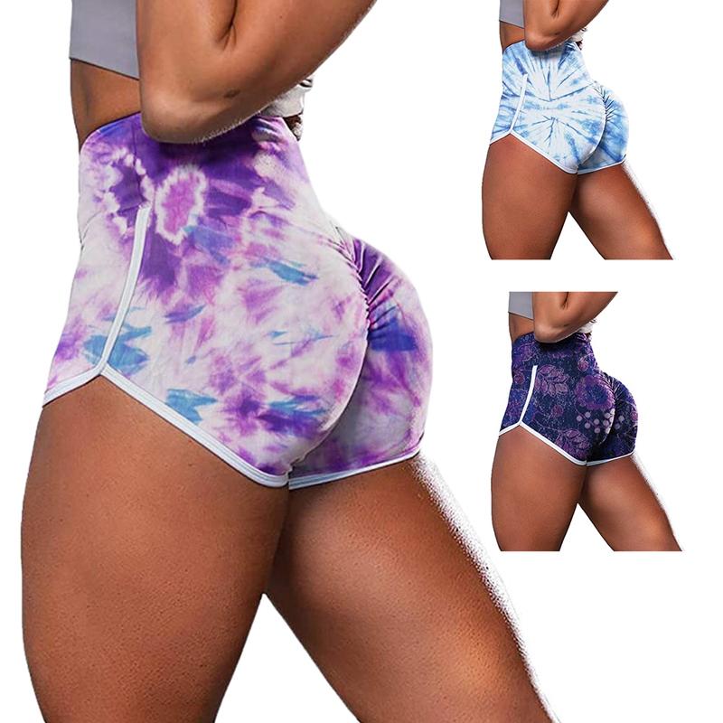 

Sexy Women's Sports Shorts Athletic Gym Workout Fitness Yoga Leggings Briefs Athletic Yoga Short, Multi
