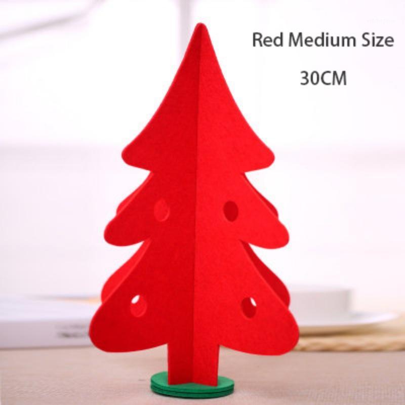 

Mini Desktop Christmas Tree Christmas Decoration Home Window Decoration Hotel Non-woven Mall1