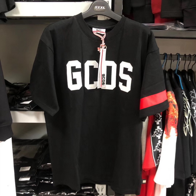 

Outlet 2020 MURBON Shirt Hoody Spring Autumn Pants knitting Thickened GCDS Letter Fashion Dropshippng T200519, White;black