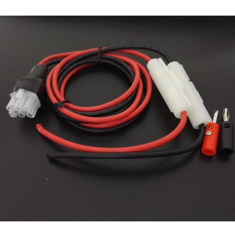 

30A Fuse 6 core short Wave Power Supply Cable For Yaesu-857D FT-897D IC-725A Radio Repair Accessories