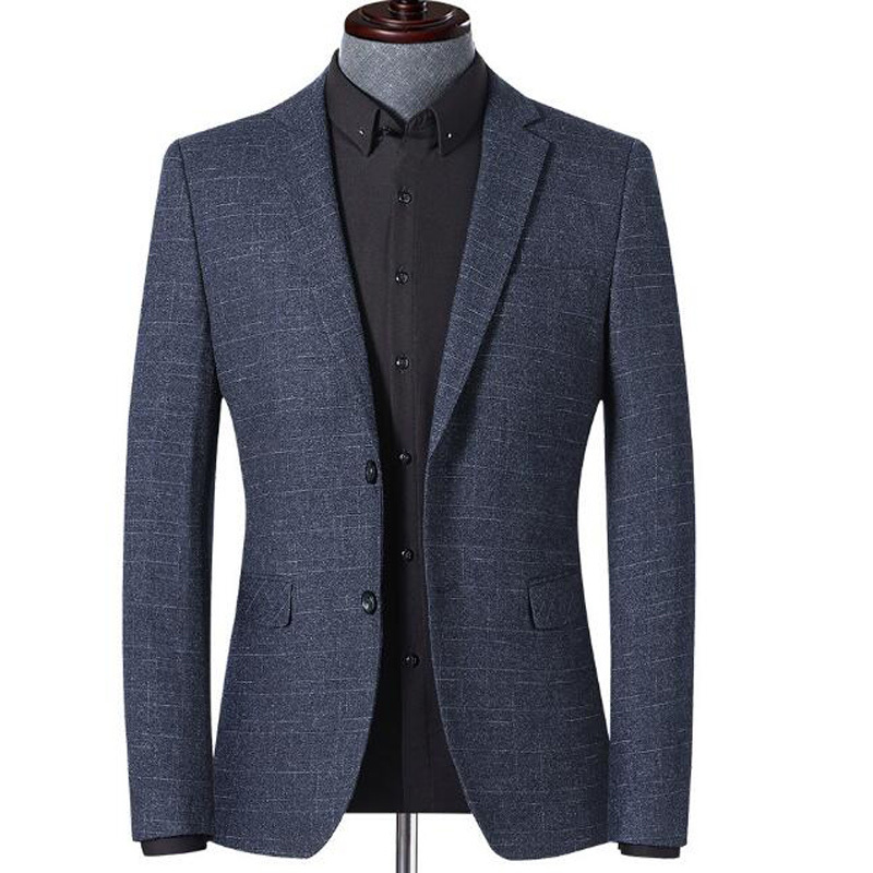 

2021 Youth Spring Jacket Autumn Men's Grade Blazer Palette Braso Blazers Slim Fit Business Above All Occasional Rm37, Blue