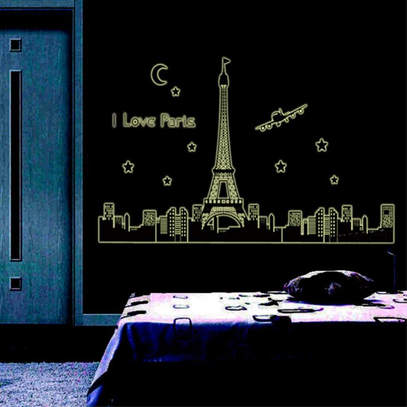 

Mulla Castle Luminous Wall Stickers Children's Room Decoration Wallpaper Fluorescent Creative Wall Sticker Painting