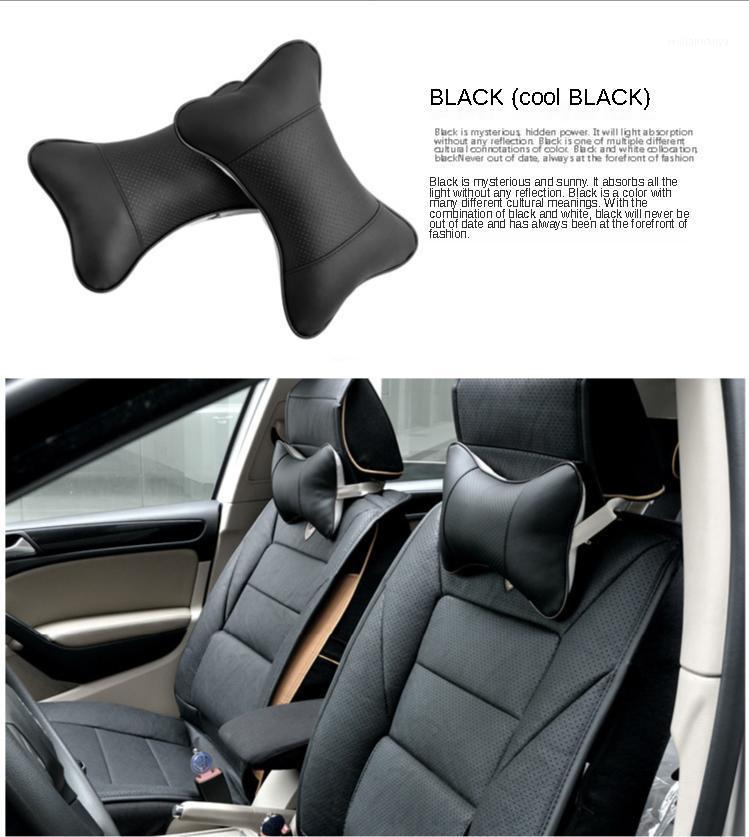 

Seat Cushions Car Headrest High-end Pu Massage General Danny Leather