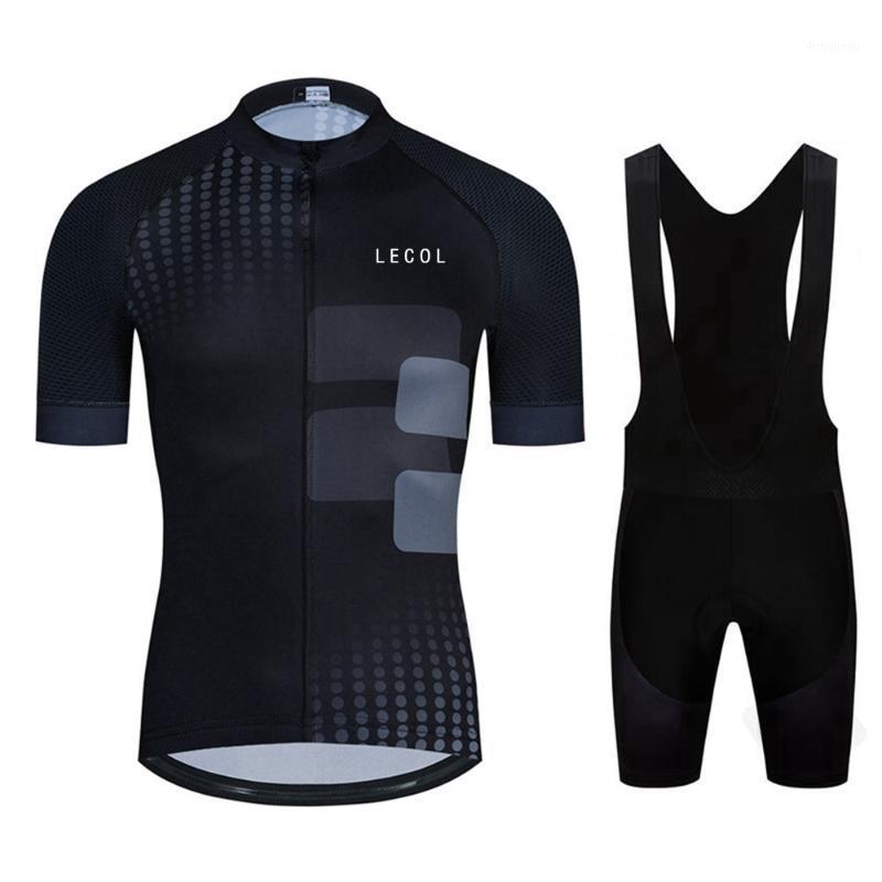 

LECOL 2020 Team Cycling Jerseys Bike Wear clothes Quick-Dry bib gel Sets Clothing Ropa Ciclismo uniformes Maillot Sports wear1