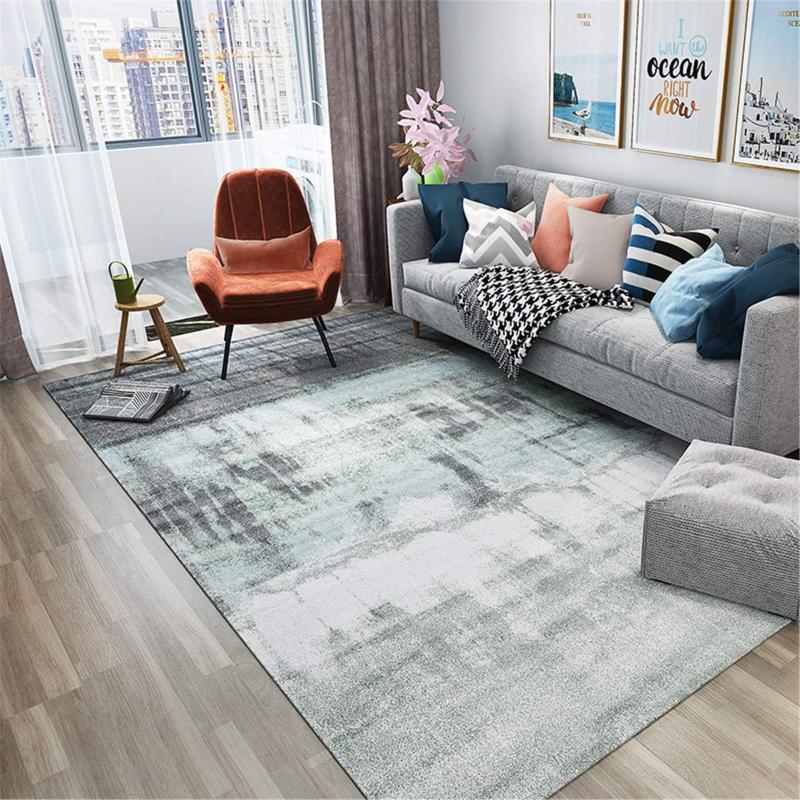 

Non-slip Area Rugs Floor Carpet Modern Floor Mat Sofa Table Bedside Rug Home Living Room Bedroom Decoration Carpet 2 Sizes, As pic