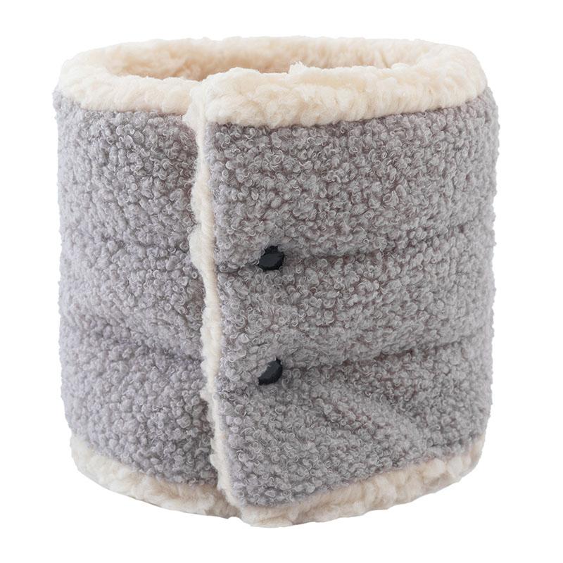 

Fashion Unisex Solid Color Plus Velvet Ring Scarf Women Men Winter Plush Thicker Warmer Neck Collars Neckerchief Bufanda Mujer