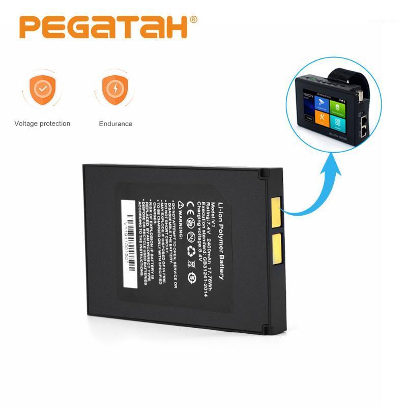 

7.4V 2400mAh Lithium Ion Polymer Battery for IP Camera CCTV Tester 8MP CVI CVBS CCTV Tester Monitor1