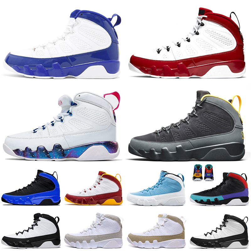 

2021 New Arrival Basketball Shoes 9 9s Gym Red Blue White University Gold Mens Womens Racer Blue Cactus Flower Retro Trainers Sneakers 40-47