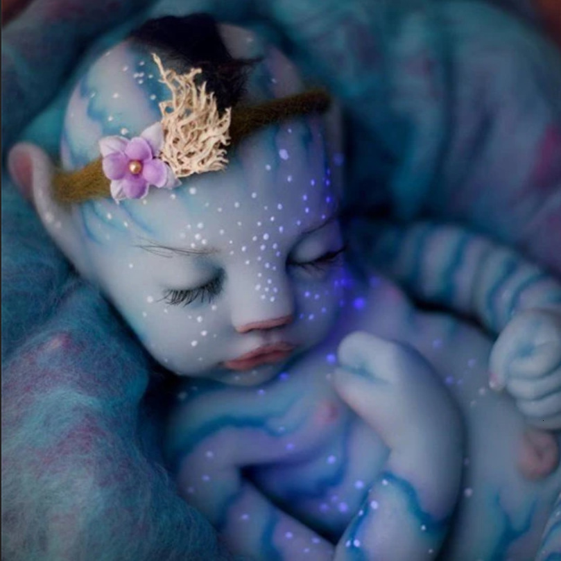 

Simulation baby reborn Avatar doll LWG5