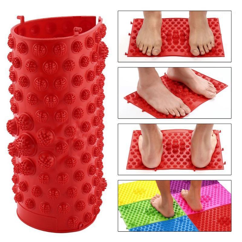 

Acupressure Foot Mats Running Man Game Same Type Foot Reflexology Walking Massage Mat for Pain Relief Stress Relief 37x27.5cm1