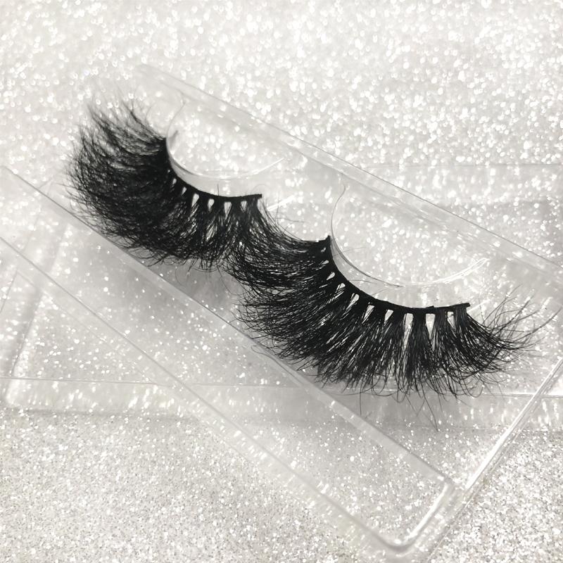 

3D Mink Fluffy Lashes 30mm Length Only Tray With Lid Maquilage Natural soft Makeup Beauty Eyelash