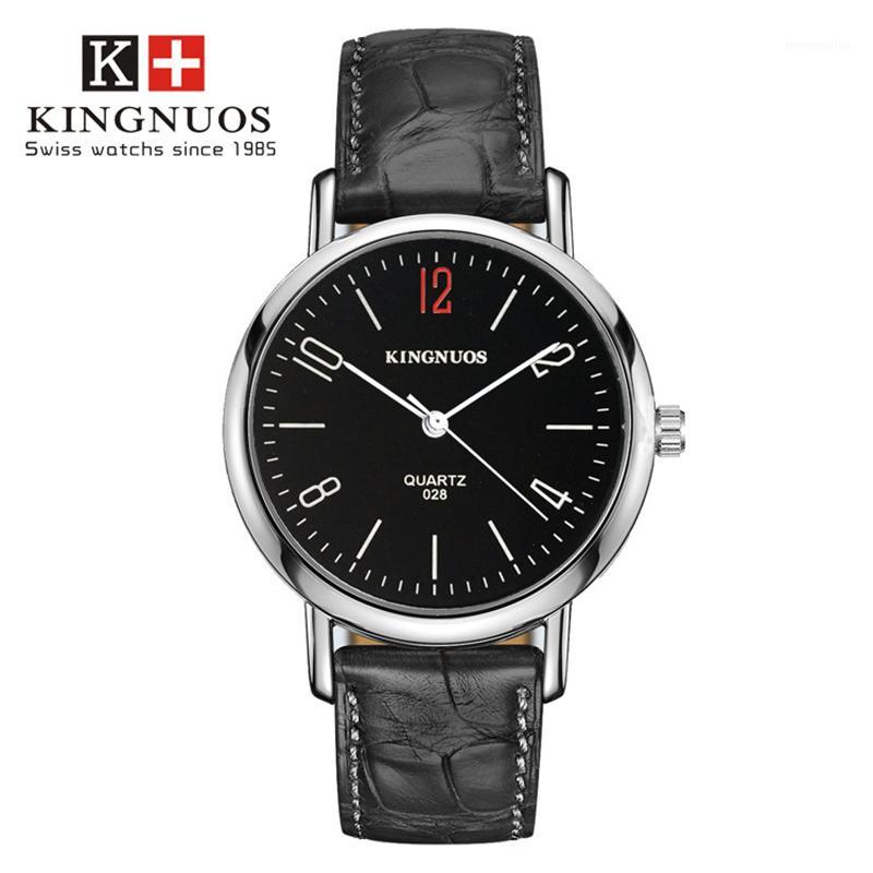

Business Mens Watches Top Quartz Watch Male Clock Fashion Leather Wrist Watch Men Relogio Masculino Reloj Saat1, Black silver white