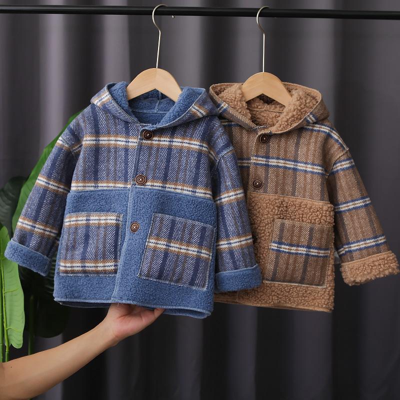 

Boy Coat 2020 Autumn and Winter Baby Windbreake