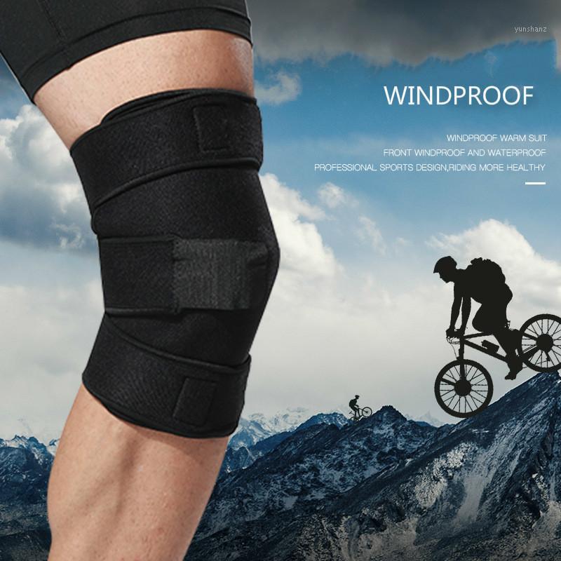 

1 Piece Windproof Knee Pad Outdoor Cycling Riding Bike Bicycle Knee Protector Support Brace Kneepad Warmer Sport Guard dropship1, One size fits all