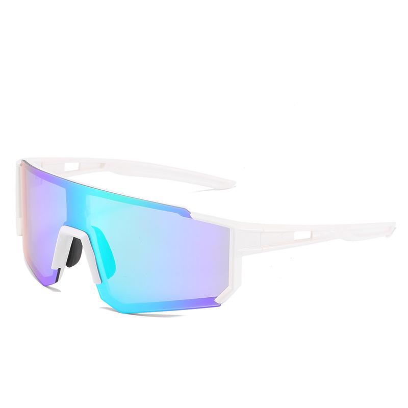 

Cycling Sports Sunglasses Men Women Fashion White Sun Glasses Mirror Coating Lens Glasses Mountain Biking Goggles Lentes De Sol