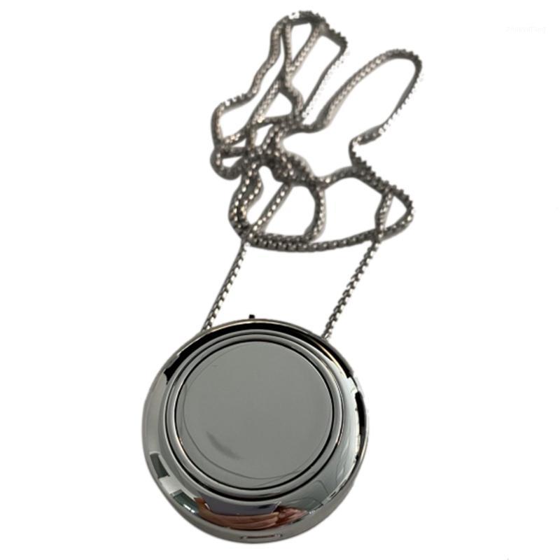 

Wearable Air Purifier USB Portable Personal Necklace Negative Ion Air Purifier Freshener Silver1