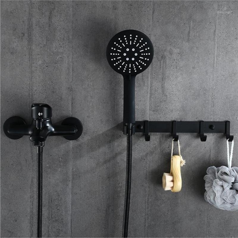 

1set Bathroom Tub Faucet Single Handle Cold and Hot Mixer Tap with Hand Shower Wall Mounted Bath Faucet Bathtub1