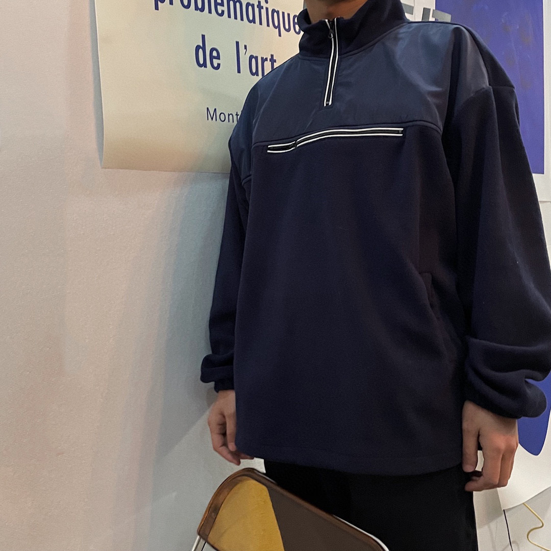 

Men Sweater Fleece Autumn Fashion Sweatshirts with Stand Collar Casual Streetwear Mens Clothing -XL, White