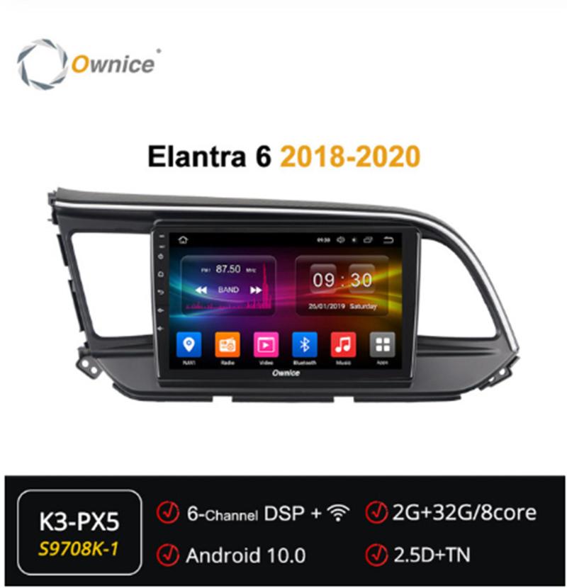 

Ownice Octa Core 2Din Android 10.0 Car DVD Player Auto Radio GPS Navi ForHyundai Elantra 6 2021 2021 Multimedia DSP 4G LTE