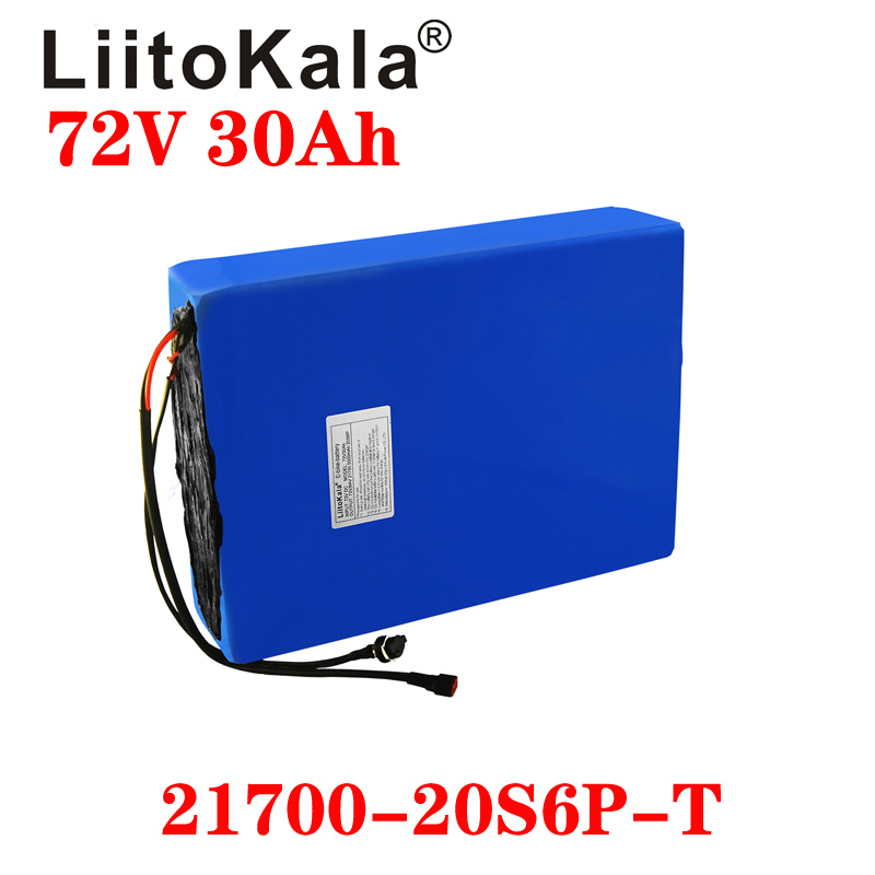 

LiitoKala 20S 72V electric bicycle battery 21700 5000mAh battery with BMS electric scooter lithium battery can be used for 72V 300W --- 2000
