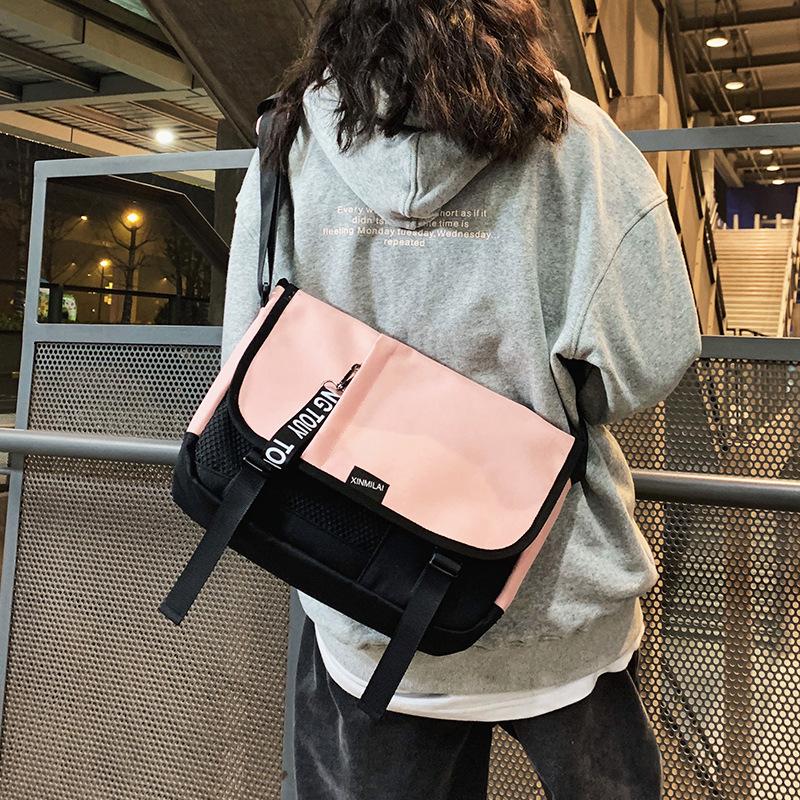 

Fashion Casual Women Shoulder Bags Crossbody Handbag Satchel Oxford Female Messenger Bags Purse, Black