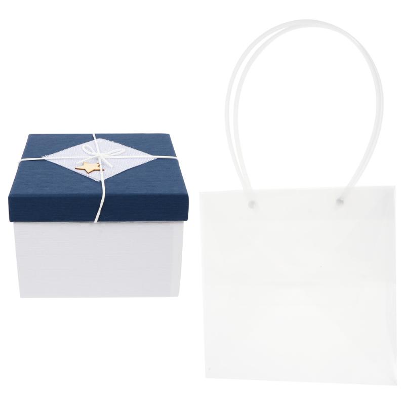 

3 Pcs Paper Gift Boxes Empty Presents Packing Box Practical Storage Box