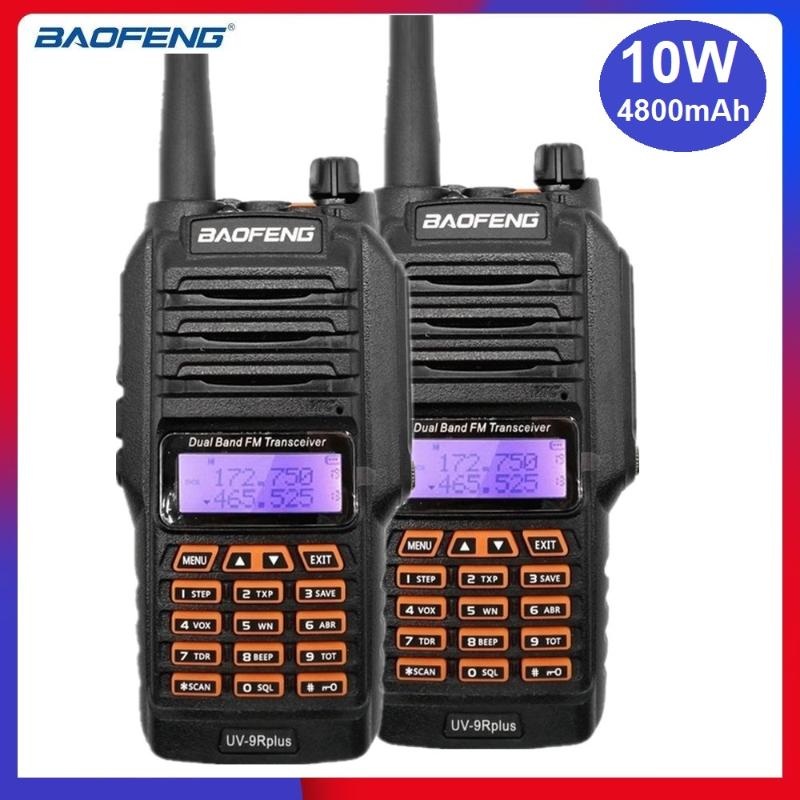 

2PCS BAOFENG UV-9R PLUS 10W Waterproof Walkie Talkie Upgraded UV 9R Radio Transmitter VHF UHF Marine Ham CB Radio 9R Transceiver