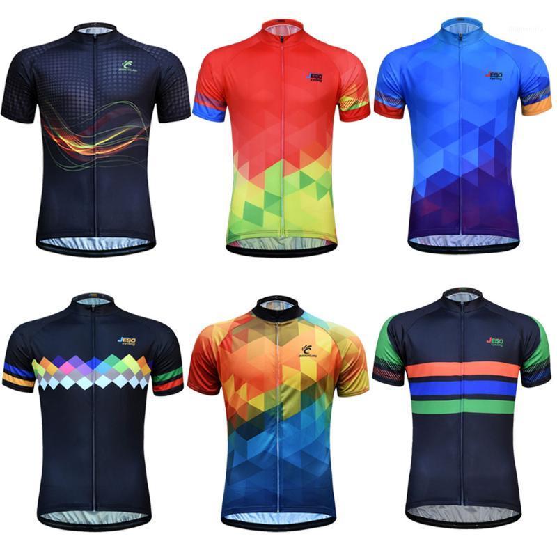

Cycling Jersey Men Short Sleeve Racing Sport MTB Breathable Bike Jersey Cycling Shirt Pro Team Bicycle Clothing1, Js133p