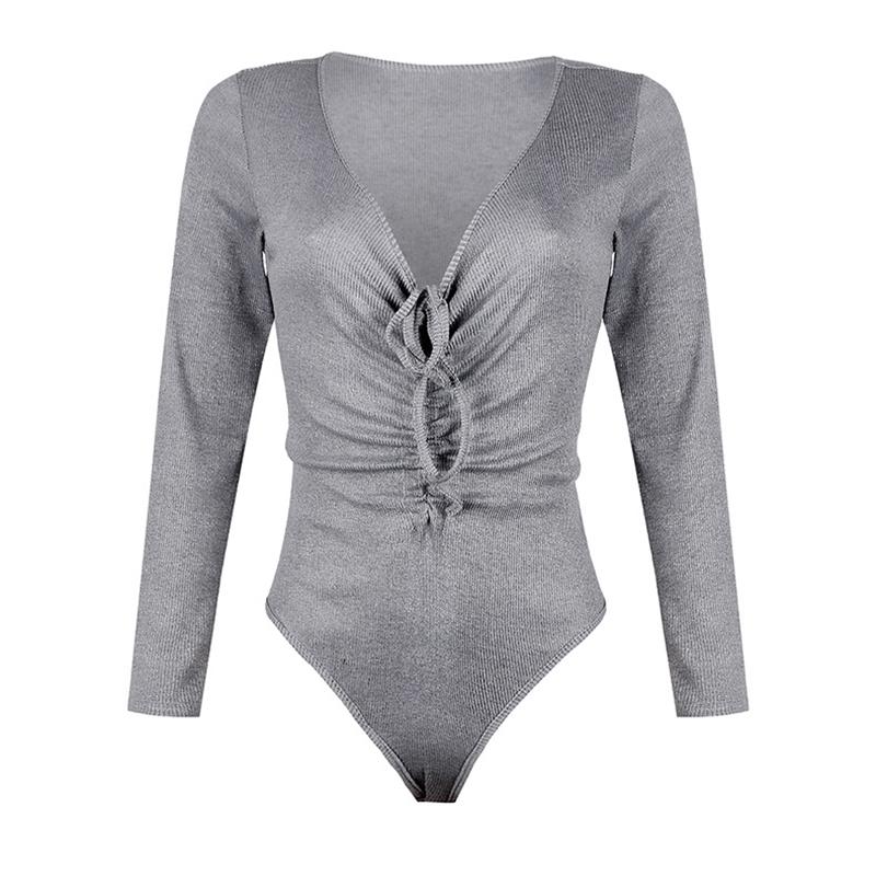 

2020 fashionable sexy women' long and thin drawstring long sleeve one piece swimsuit, Black