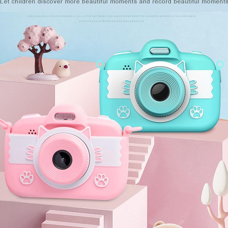 

Full HD Mini Children Camera Kids Toy Camera 3.0'' Digital With Silicone Children's intellectual toys children's gifts1