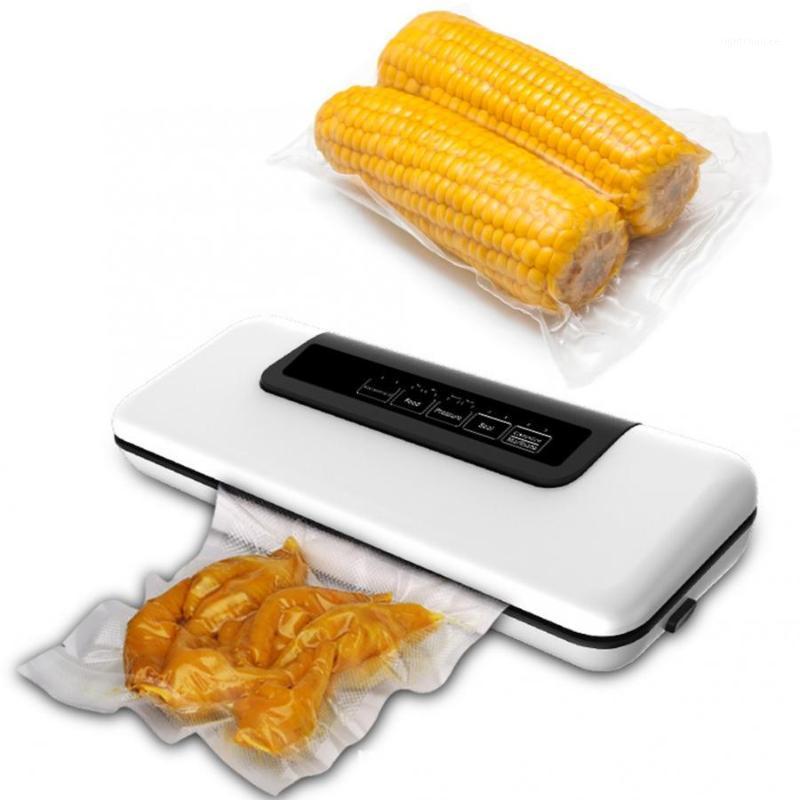 

Automatic Vacuum Sealer Packer Vacuum Air Sealing Packing Machine For Preservation Dry, Wet, Soft with Free 10pcs Bags1